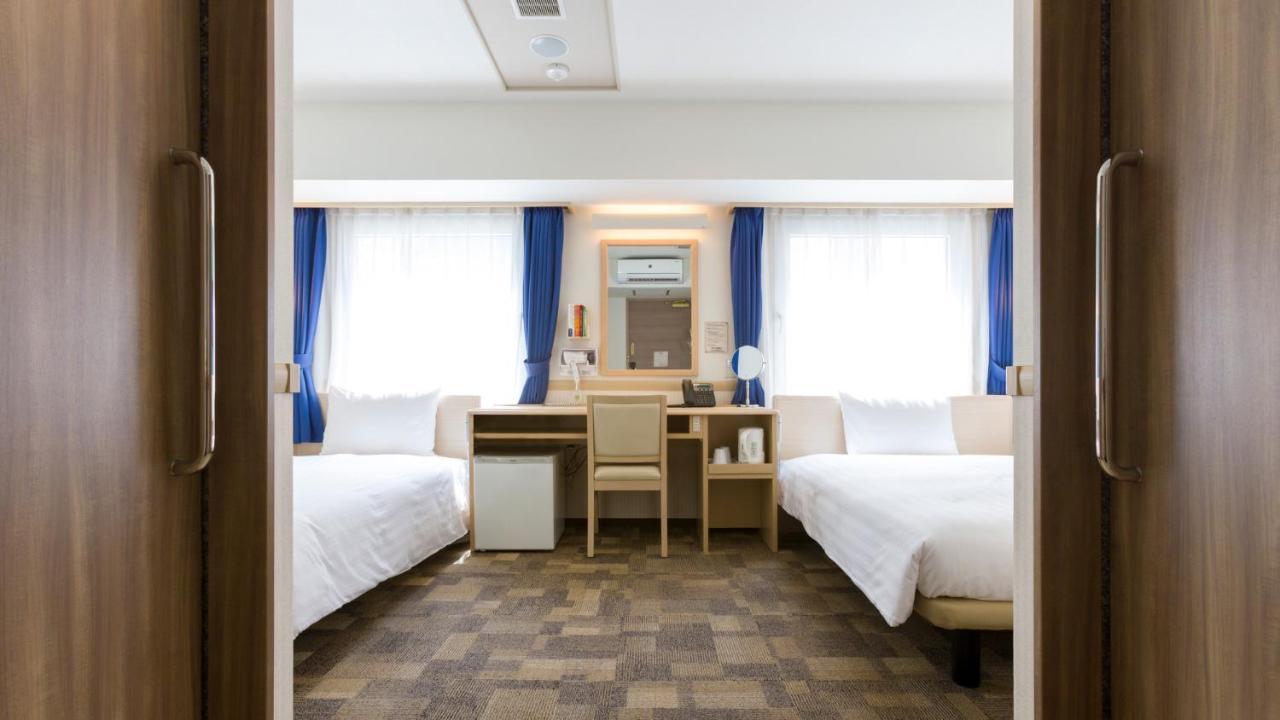 Toyoko Inn Hokkaido Shin Hakodate Hokuto Eki Minami Guchi Esterno foto